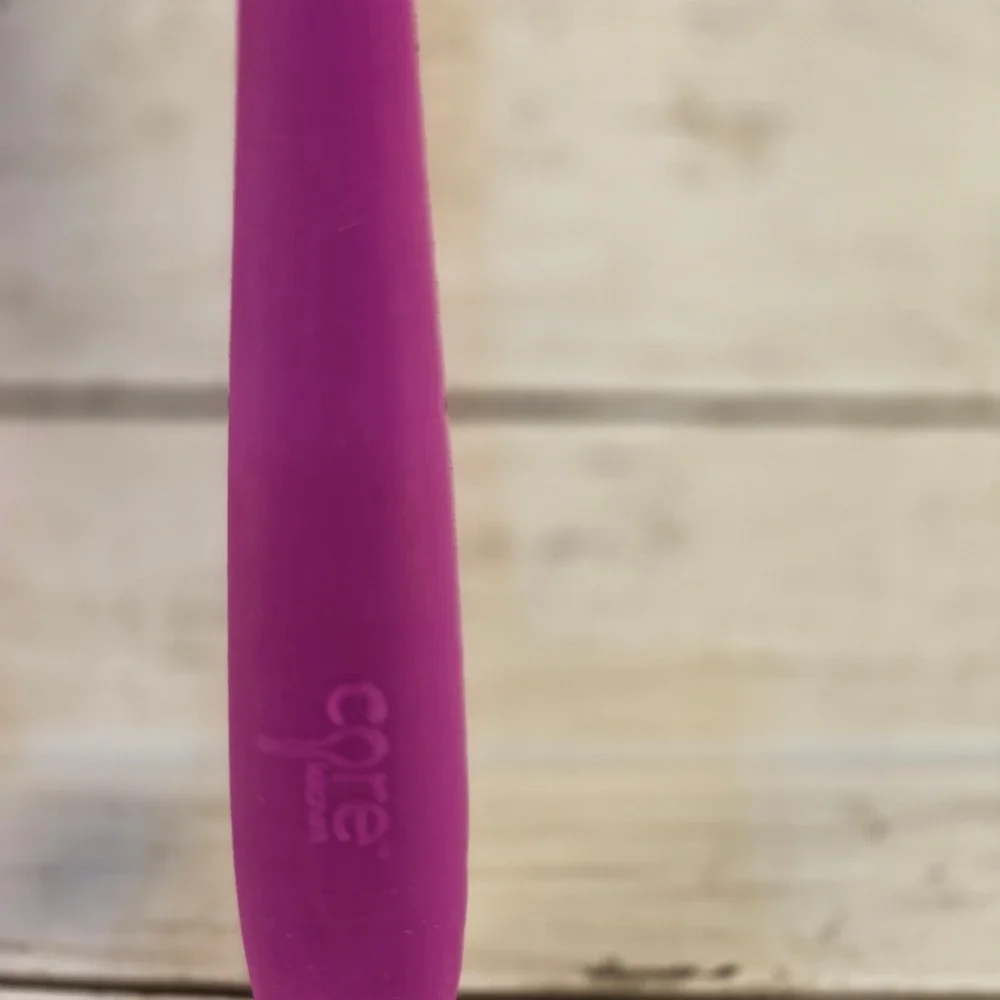 Core Kitchen Purple Silicone Spatula Set Slotted Turner and Mixing Spatula